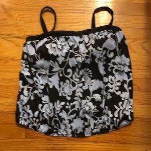 Maxine floral bathing suit top